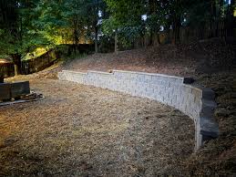 Retaining Wall Installation in Simsbury project 2